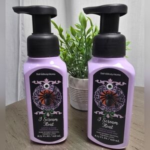 2 New Bath & Body Works I Scream Float Foaming Hand Soap 8 Oz